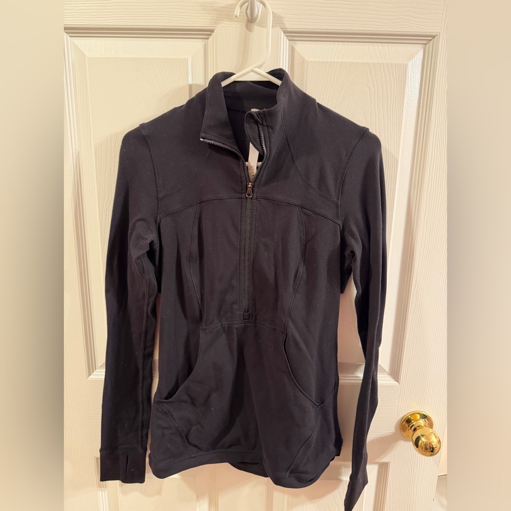 Lululemon Black Half-Zip Define Jacket